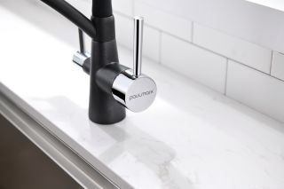 Смеситель для кухни Paulmark Siegen Si213111-418 чёрный металлик