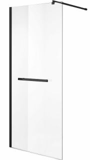 Душевая перегородка Niagara NG-681-10BLACK 100см чёрный/прозрачное