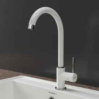 Смеситель для кухни GranFest 3650 иней