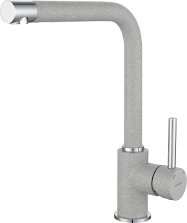 Смеситель для кухни GranFest 3651 серый