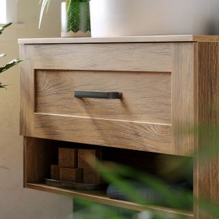 Подвесная тумба под раковину Aqwella Craft CRF0108DB 80 см