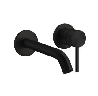 Встраиваемый смеситель для раковины Gessi Flessa 54086.299 чёрный матовый