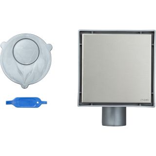 Душевой трап Logan L005-150 с решеткой Нержавеющая сталь под плитку