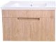 Тумба под раковину Bellezza Грейс 70см дуб светлый 00000011184