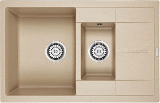 Мойка кухонная Paulmark Flugen PM237850-QU кварц