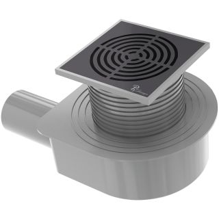 Душевой трап Boheme Smart Design 984-15-B 15см чёрный