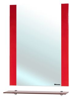 Зеркало Bellezza Рокко 70см красный 00000001229