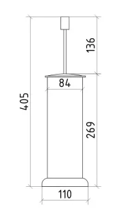 Ёршик для унитаза Boheme Royal Cristal 10928-G-B золото/чёрный