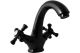 Смеситель для раковины Rav Slezak Morava retro MK328.5CMAT черный