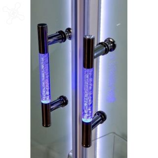 Душевая кабина Deto А01 LED 100х100х220 см