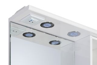 Зеркальный шкаф Акватон Онда правосторонний 60см белый 1A009802ON01R