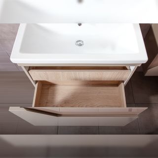 Тумба под раковину Бриклаер Брайтон 4627125415838 80 см бежевый