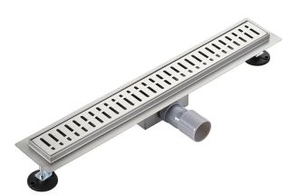 Душевой лоток РМС ТЛ-03-80х7 80см нержавеющая сталь