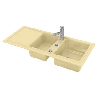 Мойка кухонная Duravit Cassia 7513111900 бежевая 116 см