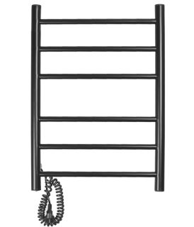 Полотенцесушитель электрический Domoterm Аврора DMT 109-6 40х60 EK L чёрный