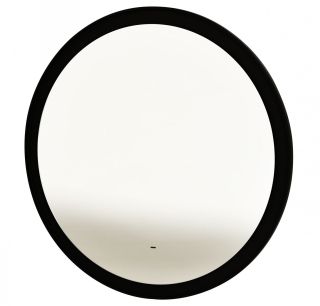 Зеркало с подсветкой Sintesi Callisto SIN-SPEC-CALLISTO-80 80см чёрный матовый