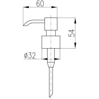 Дозатор для жидкого мыла Rav Slezak ND YUA0303Z Золото