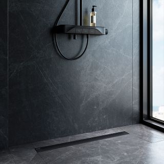 Душевой лоток AM.PM PrimeFlow 80 W02SC-P11-080-01BM с Черной матовой решеткой Cut Gradient