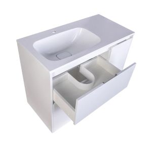 Тумба под раковину Style Line Барселона СС-00002345 90 Люкс Plus 90 см левая