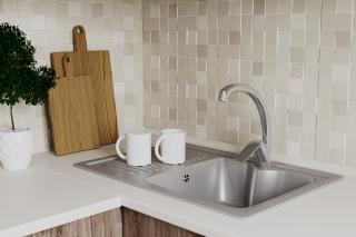 Смеситель для кухонной мойки RUSH Fiji (FI1835-22)