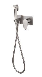 Гигиенический душ Boheme Spectre со смесителем никель 457-NB