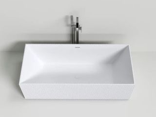 Ванна из искусственного камня NT Bagno Lieto NT222 170x75см белый матовый