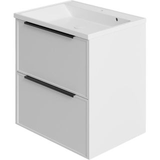 Тумба под раковину La Fenice Simpla FNC-01-SIM-B-80-2 Белая матовая 80 см