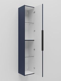 Шкаф-пенал La Fenice Simpla FNC-05-SIM-BG-30 подвесной Синий матовый 30 см