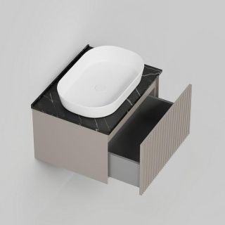 Тумба под раковину La Fenice Terra FNC-01-TER-C-60 бежевая матовая 60 см