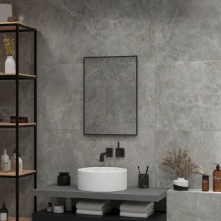 Зеркало с подсветкой Art&Max Sorrento 50x70см AM-Sor-500-700-DS-F