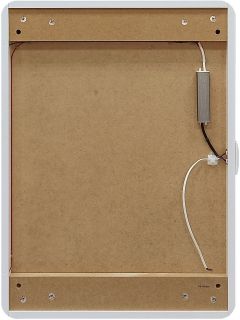 Зеркало-шкаф с подсветкой Art&Max Platino правый 60см белый AM-Pla-600-800-1D-R-DS-F