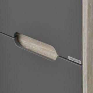 Шкаф Акватон Оливия грей/дуб ойстер 1A254603OLUG0