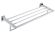 Полка для полотенец Rose RG1608 61см хром