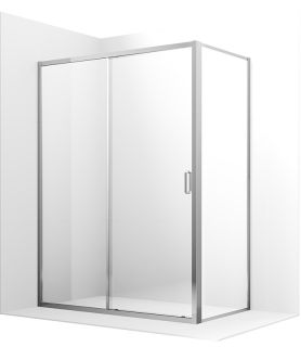 Душевой уголок Ambassador Forsa 17021117AX-80AX 110x80см хром/прозрачное