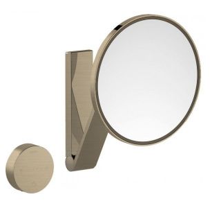 Косметическое зеркало с подсветкой Keuco iLook move 17612059002 бронза шлифованная