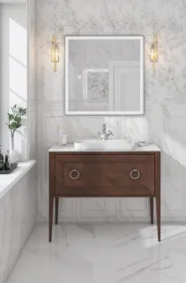 Тумба под раковину Kerama Marazzi Plaza Classic Neo PL.CN.80.1+1\NUT.M 80 см орех матовый