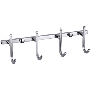 Вешалка четыре крючка Gappo G201-4 хром