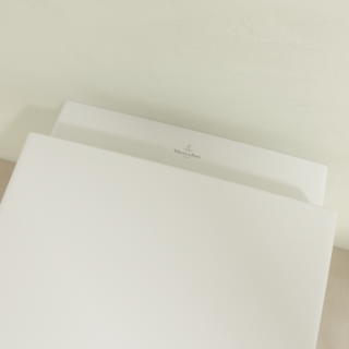 Унитаз напольный Villeroy Boch  Subway 2.0 с открытым смывным краем Compact Альпийский белый