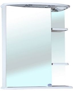 Зеркало-шкаф с подсветкой Bellezza Магнолия 60см левое белый 0000001137