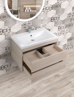 Подвесная тумба под раковину Art&Max Family 58см сканди Family-580-2C-SO-PB