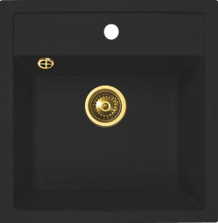 Мойка кухонная Zorg ZorG GRANIT GR 515 BLACK BRONZE