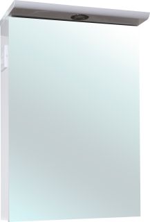 Зеркало-шкаф с подсветкой Bellezza Анкона 50см белый 00000006257