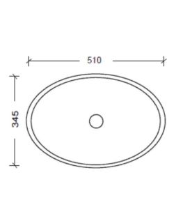 Раковина накладная Boheme хрусталь 813
