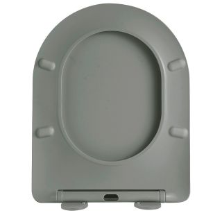 Крышка-сиденье Sintesi SIN-CT-151GM дюропласт микролифт серый матовый