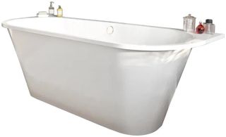 Ванна из искусственного камня AquaStone Неона 168x71см белый