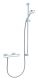 Душевой комплект Kludi Logo Basic 6857805-00 с термостатом хром