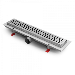 Душевой лоток Alpen Harmony CH-750H глянец с решеткой и опорами