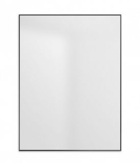 Зеркало BelBagno в алюминиевой раме SPC-AL-600-800 Nero