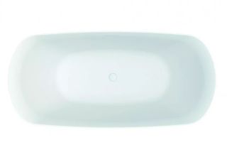 Ванна из искусственного камня Riho Bilo B128001105 165x77см белый