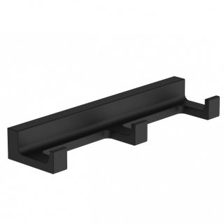 Вешалка с тремя крючками для ванной Wonzon & Woghand Eclipse WW-9135-BL чёрный